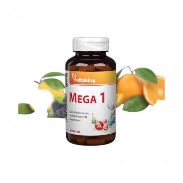 Vitaking mega 1 multivitamin étrend-kiegészítő tabletta 30 db