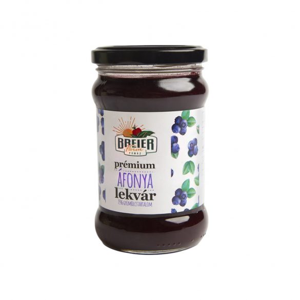 Breier farm áfonya lekvár 330g