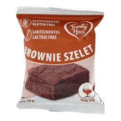 Family heart brownie szel. Rum íz gluténmentes lm.