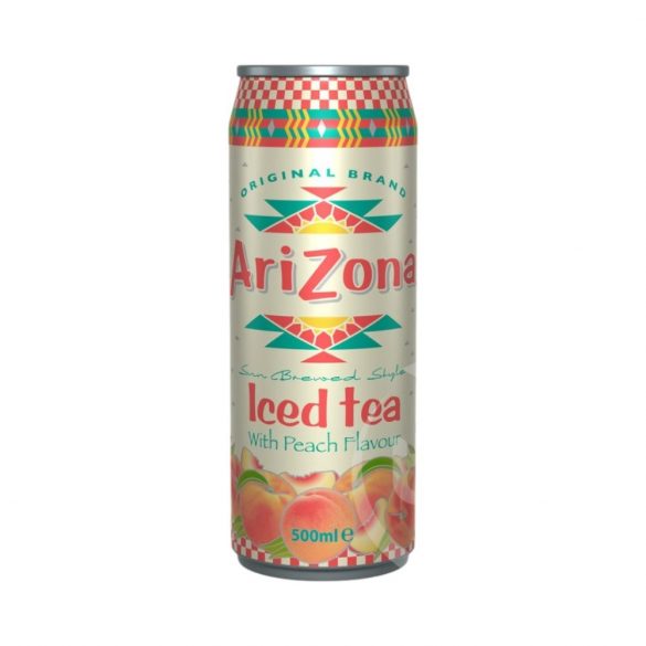 Arizona fekete tea barack 500 ml