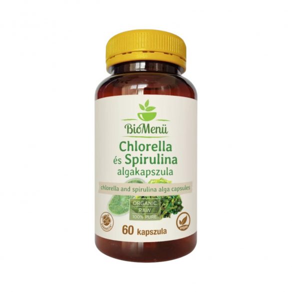 Biomenü bio chlorella-spir. Kapsz. 60db