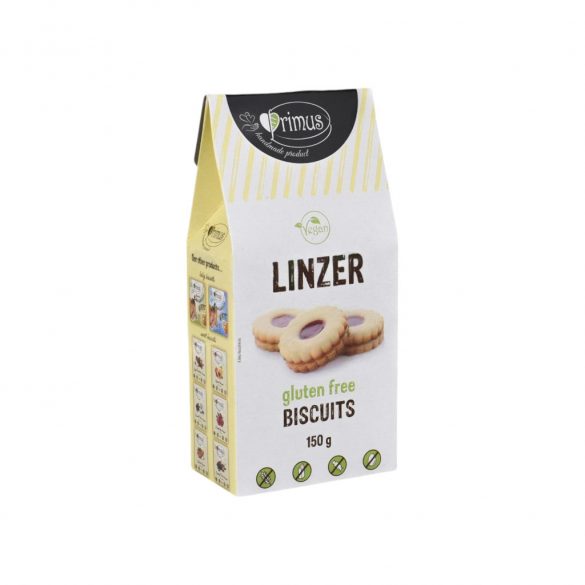 Primus gluténmentes vegán linzer 150g