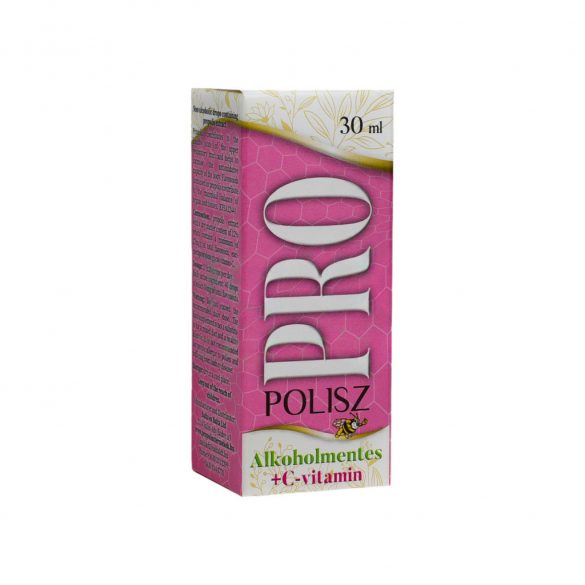 Pro/polisz propoliszos kivonatot tartalmazó alkoholmentes csepp 1000mg c-vitaminnal 30 ml