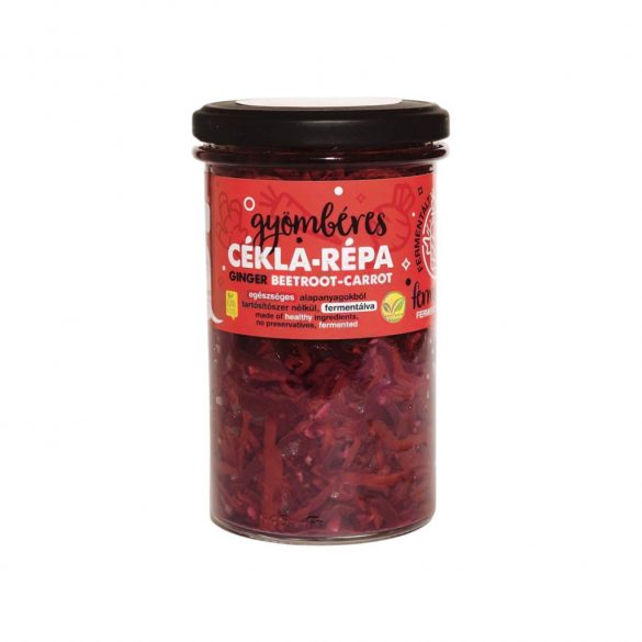 Fermentini fermentált gyömbéres cékla-répa 450 g