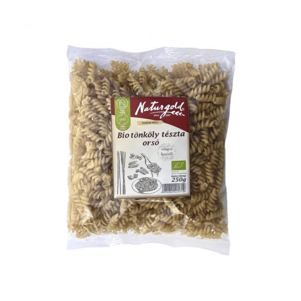 Naturgold bio tönköly tészta orsó fehér 250g