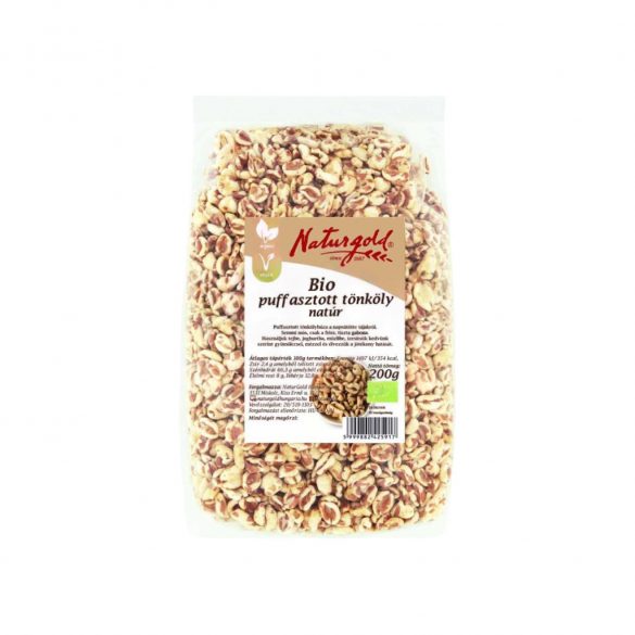 Naturgold bio tönköly puffancs natúr 200g