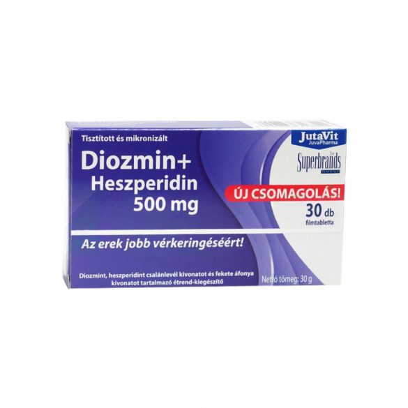 Jutavit diozmin+heszperidin tabletta 500mg 30 db