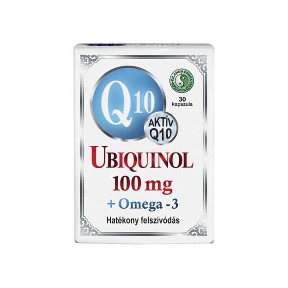 Dr.chen q10 ubiquinol 100mg+omega3 kapszula 30 db