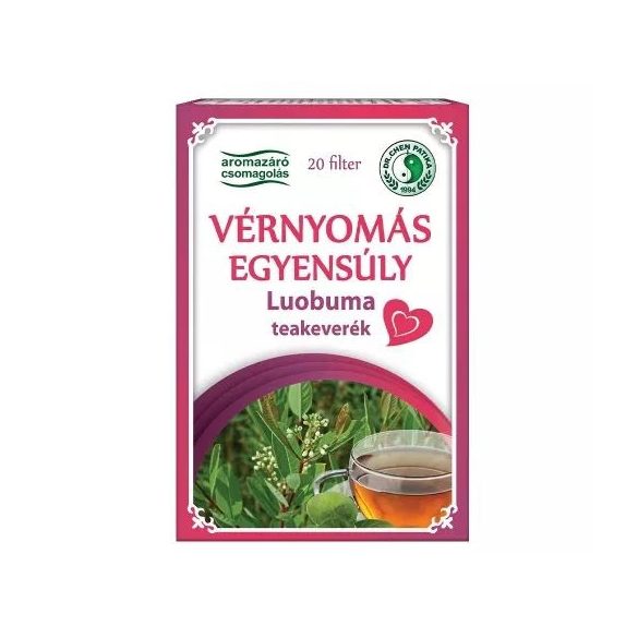 Dr.chen vérnyomás csökkentő tea luobuma 20x2g 40 g