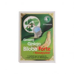   Dr.chen ginseng ginkgo b. Forte+rózsagyökér kapszula 30 db