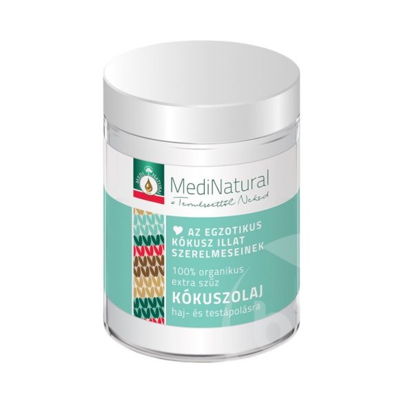 Medinatural organikus extra szűz kókuszolaj 100ml