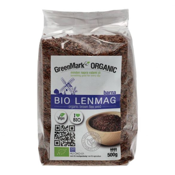 Greenmark bio lenmag barna 500g