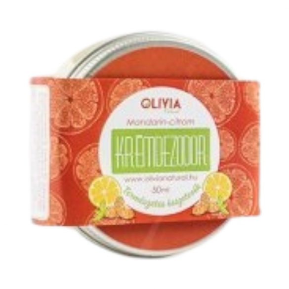 Olivia natural mandarin-citrom krémdezodor 50 ml