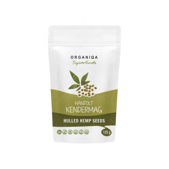 Organiqa bio hántolt kendermag 125g