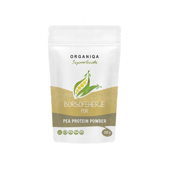 Organiqa 100% bio borsófehérje por (80% fehérje) 200g