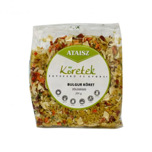 Ataisz bulgur köret zöldséges