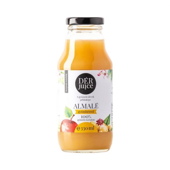 Dér juice almalé gyömbérrel 98-2% 330 ml