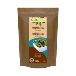 BIO Spirulina alga tabletta  BioMenü 250 g