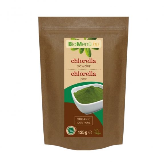 BIO Chlorella alga por  BioMenü 125 g