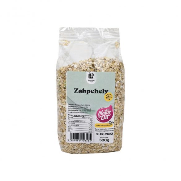 It's us naturbit zabpehely gluténmentes 500g