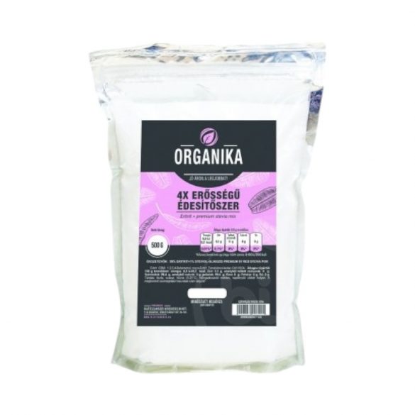 Organika 4x erősségű édesítőszer 500g