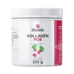 Organika kollagén italpor málna ízű 225g