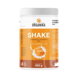 Organika shake por sós karamell ízű 450g