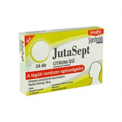 Jutavit jutasept citrom ízű szopogató tabletta 24db