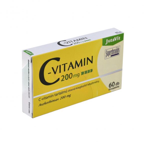 Jutavit c-vitamin 200mg 60db filmtabletta