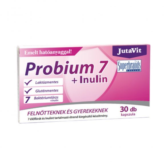 Jutavit probium 7 + inulin kapszula 30db