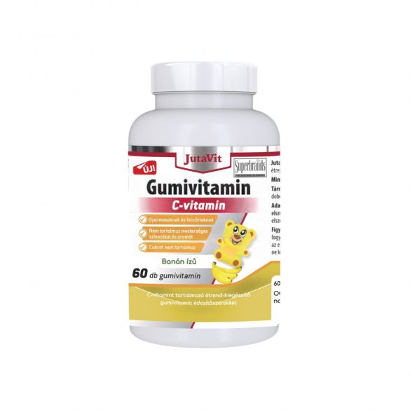 Jutavit gumivit. C-vitamin 60db cm.