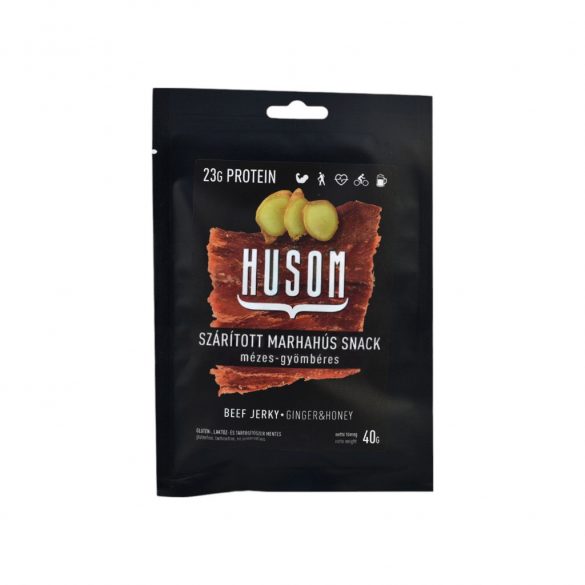 Husom snack gyömbéres-mézes 40g