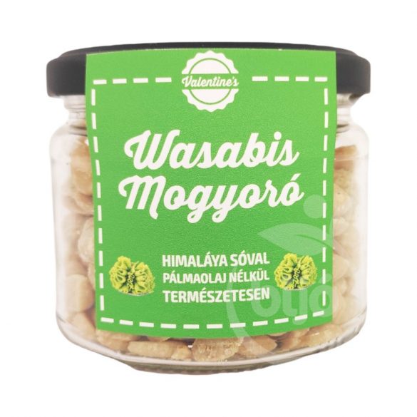 Valentines pirított mogyoró wasabis 190g