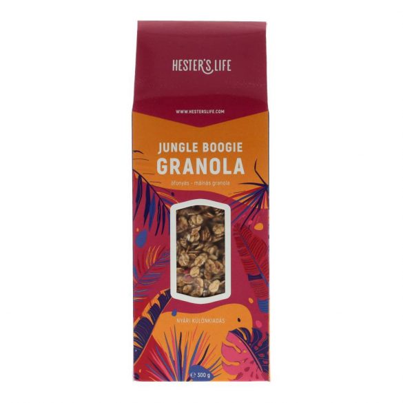 Hester's life jungle boogie áfonyás-málnás granola 300g