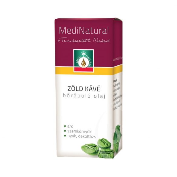 Medinatural zöldkávé bőrápoló olaj 20 ml