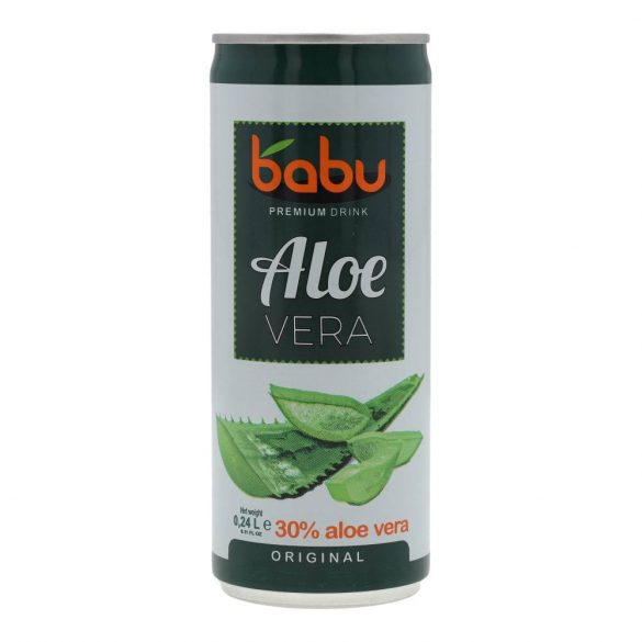 Babu aloe vera üdítőital natúr 240 ml