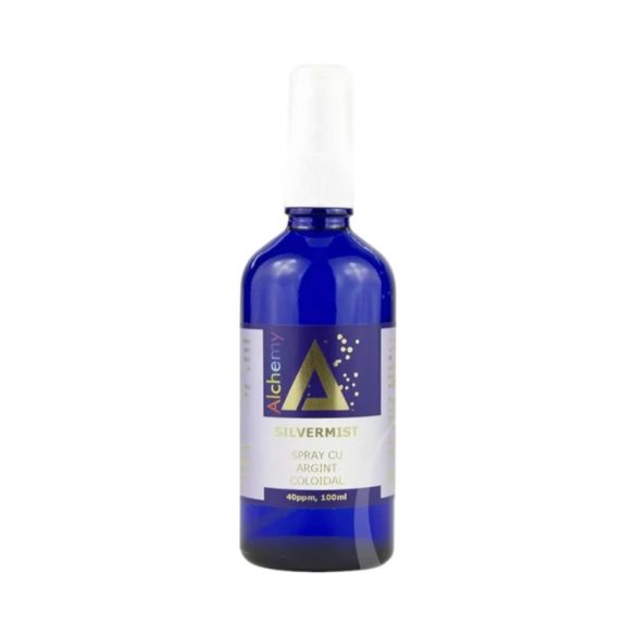 Pure alchemy silver mist, ezüstkolloid spray 40ppm 100 ml