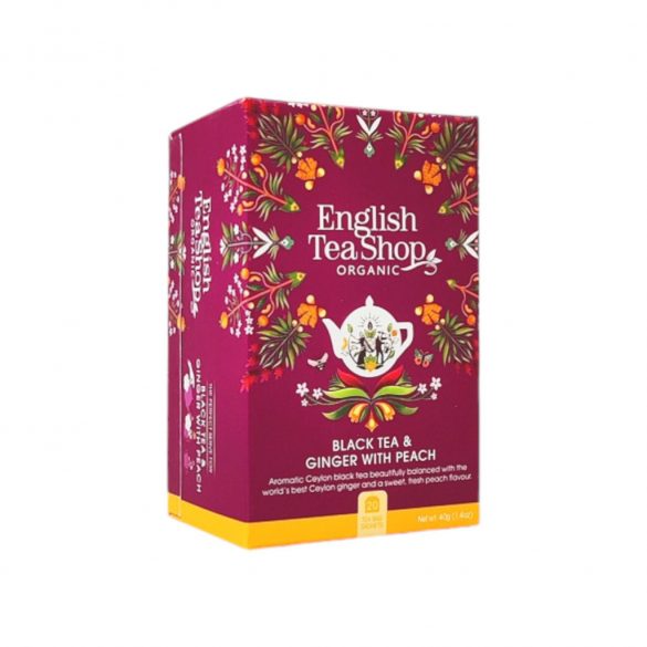 Ets barack bio tea /29212/ (english tea shop) 20gyömbéres 40g