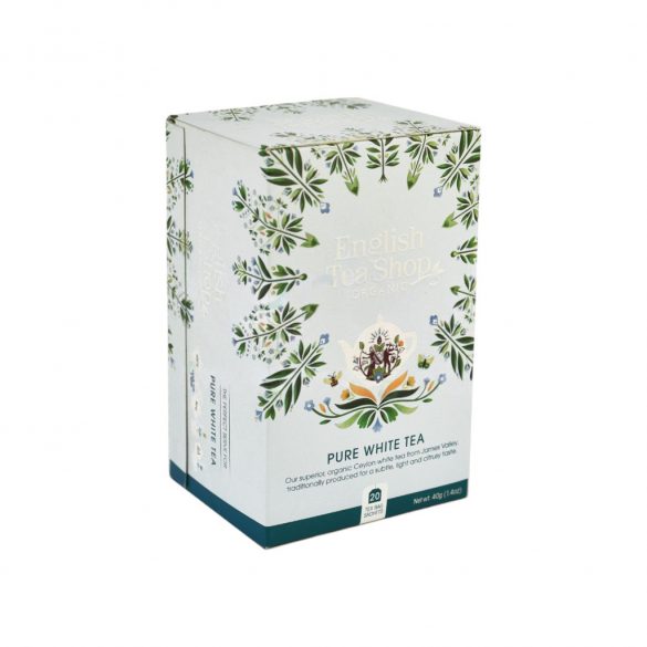 Ets 20 fehér bio tea 40g (english tea shop)29267