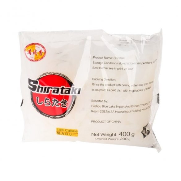 Shirataki Udon forma konjac tészta 400 g