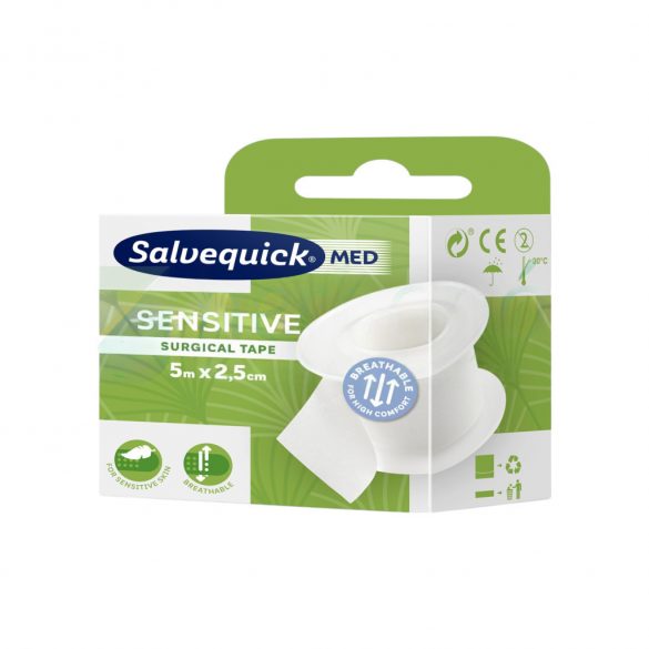 Salvequick sensitive ragtapasz 5x2,5cm