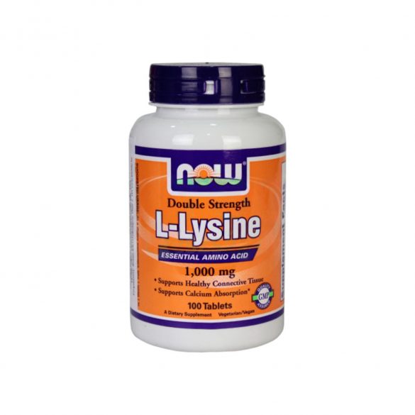 Now l-lysine tabletta 1000mg 100 db