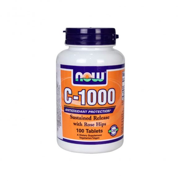 Now vitamin c-1000mg + csipkebogyó tabletta 100db