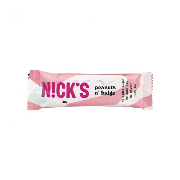 Nicks peanuts and fudge szelet 40g