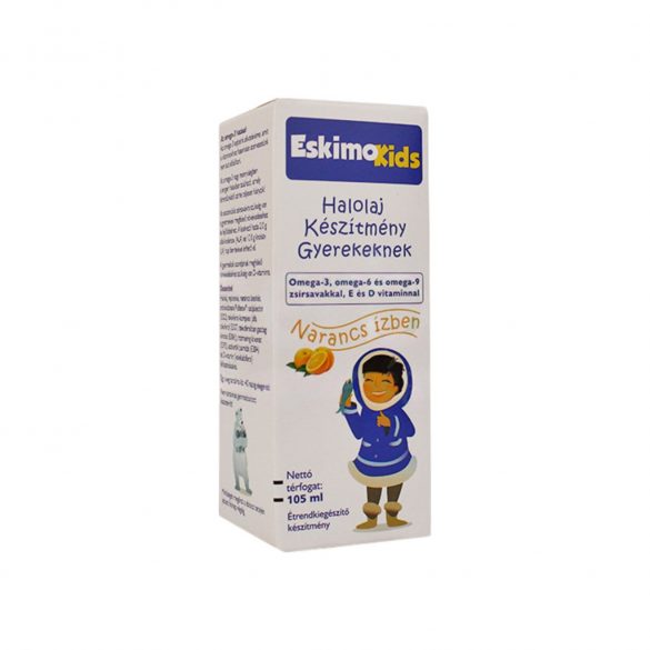 Eskimo kids halolaj narancs 105 ml