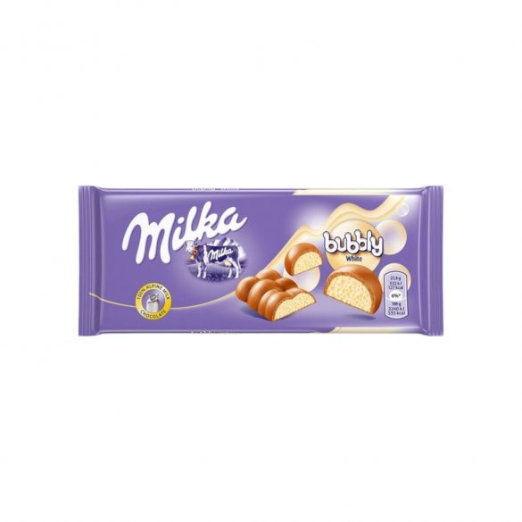 Milka bubbly white 95g