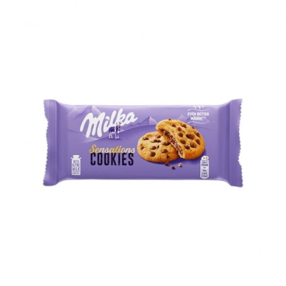 Milka keksz cookies sensations choco inside vanilia /89993/ 156g