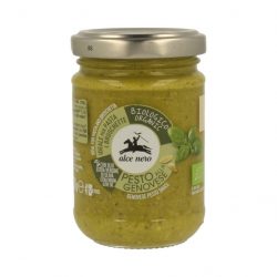 BIO Genovai bazsalikomszósz (pesto)  Alce Nero 130 g