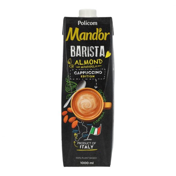 Mandor prémium barista mandulaital 1000 ml