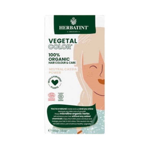 Herbatint vegetal color neutral cassia hajfesték 100g